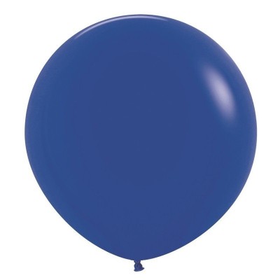 GLOBO LATEX R24 AZUL REY (60 CM)