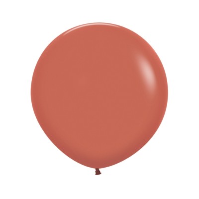 GLOBO LATEX R24 TARRACOTA  (60 CM)