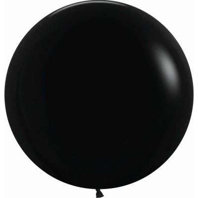 GLOBO LATEX R24 NEGRO (60 CM)