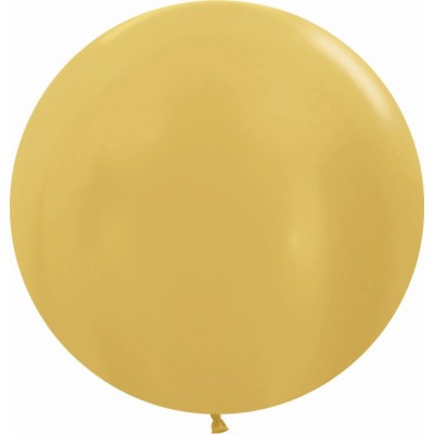 GLOBO LATEX ORO 24'(60 CM)