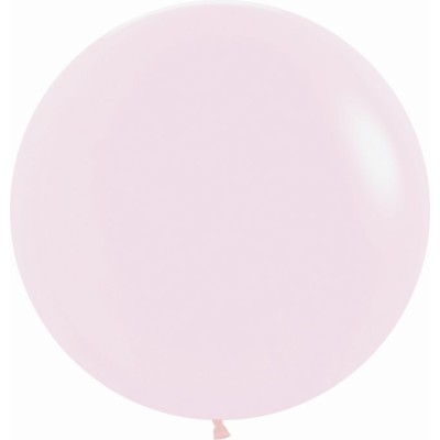 GLOBO LATEX R24 ROSA PASTEL (60 CM)