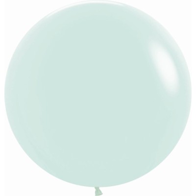 GLOBO LATEX R24 VERDE PASTEL (60 CM)