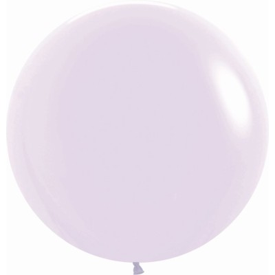 GLOBO LATEX R24 LILA PASTEL (60 CM)