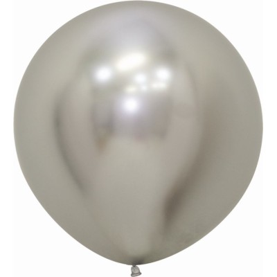 R24 GLOBO REFLEX PLATA (60 CM)