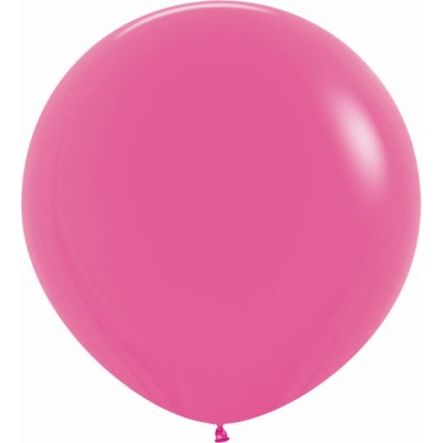 GLOBO LATEX FUCSIA 90 CM S/10