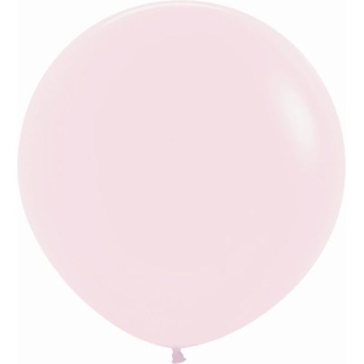 GLOBO ROSA PASTEL 90 CM (36')