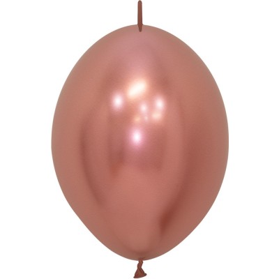 LINK-O-LOON 6 REFLEX ROSA DORADO 15 CM