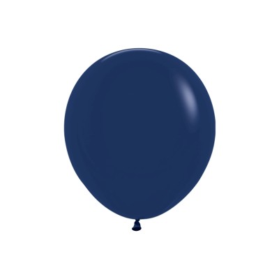 GLOBO LATEX R18'AZUL NAVAL 45 CM