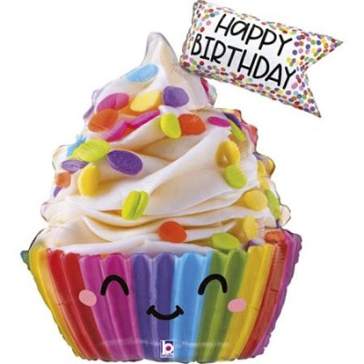 GLOBO CUTE CUPCAKE BIRTHDAY 71 CM