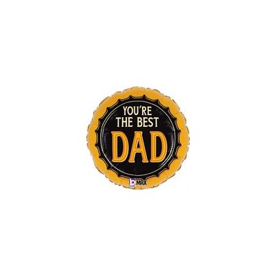 GLOBO FOIL ¨YOU'RE THE BEST DAD¨18'