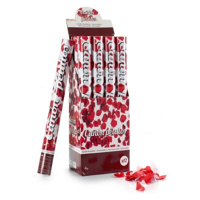 CAÑON PETALOS ROJOS 80 CM
