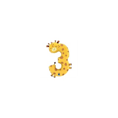 GLOBO FOIL PUPPYLOONS GIRAFA N.3