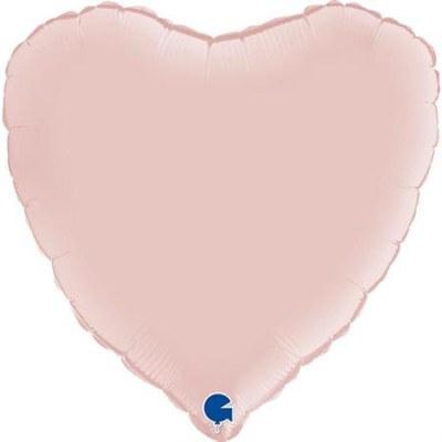 GLOBO CORAZON SATIN PASTEL 18'