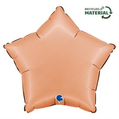 GLOBO ESTRELLA MELOCOTON 18'