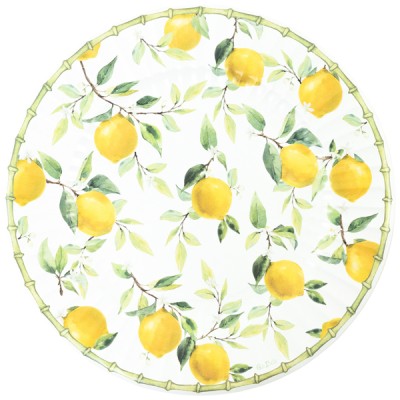 BAJOPLATO LEMON TREE 33 CM 6 UND