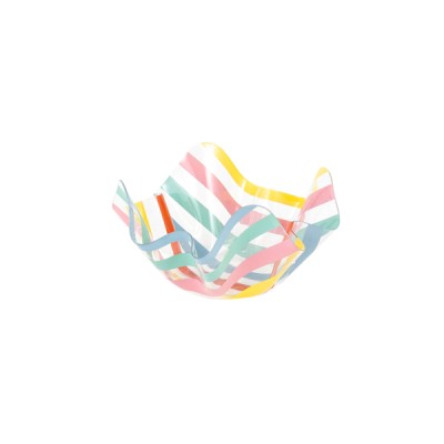 CUENCO PLASTICO MULTICOLOR 13 CM