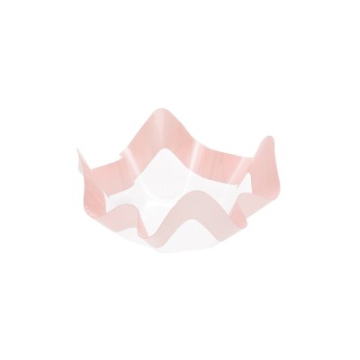 CUENCO PLASTICO ROSA 13 CM