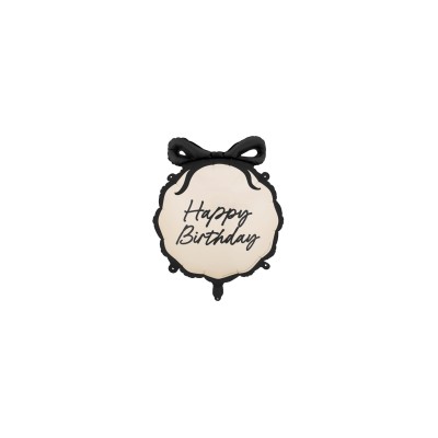 GLOBO FOIL 47.5X45 CM HAPPY BIRTHDAY