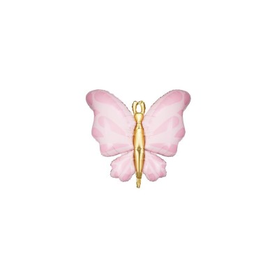 GLOBO MARIPOSA, 69CM, ROSA