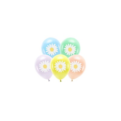 GLOBOS ECO 30 CM MARGARITA 5 UND