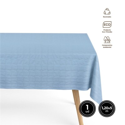 MANTEL ROLLO BIOD. CELESTE 1,2X5M PAPEL RECICLAD