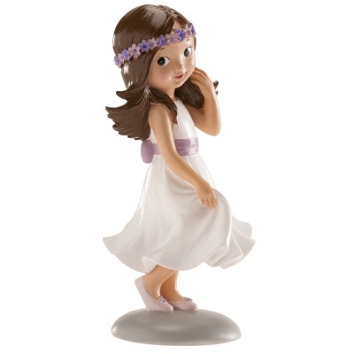 FIGURA NIÑA COMUNION IRENE 15 CM