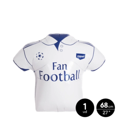 GLOBO FOIL CAMISETA FAN FOOTBALL 68 CM