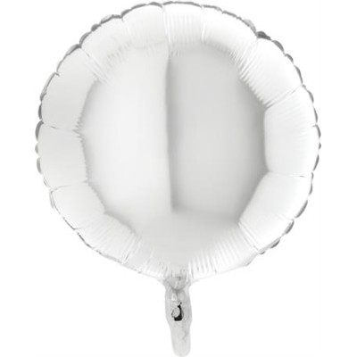GLOBO CIRCULO BLANCO 18'