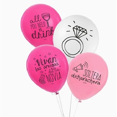 GLOBOS DESPEDIDA DE SOLTERA 8 UND