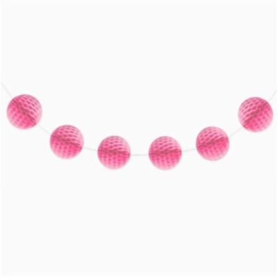 GUIRNALDA MINI HONEYCOMBS ROSA 2.15 MTROS