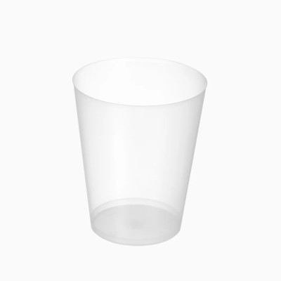 VASO CUBATA ANCHO  REUT. 480 CC TRANSP(4 UDS)