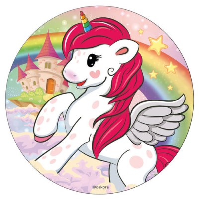 DISCO OBLEA UNICORNIO ZERO  20 CM
