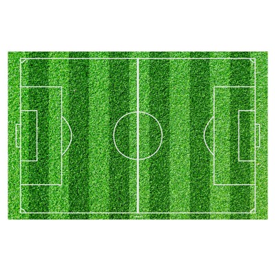 LAMINA COMESTIBLE CAMPO FÚTBOL 20X30CM ZERO