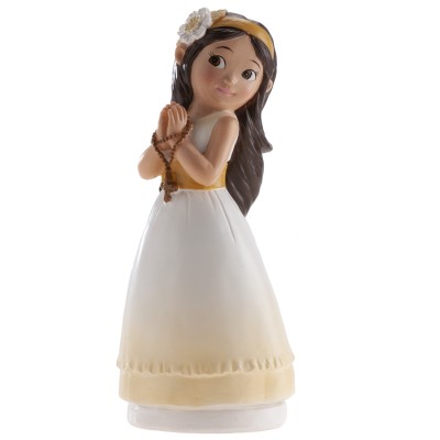 FIGURA NIÑA COMUNION BELEN 16 CM