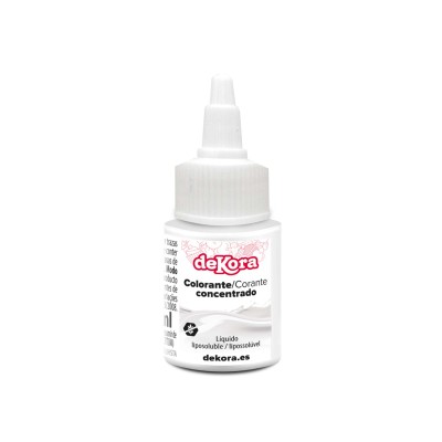 COLORANTE CONCENTRADO BLANCO LIQ. LIPOSOLUBLE 30ML