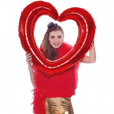 GLOBO FOIL CORAZON PHOTOCALL 80 CM