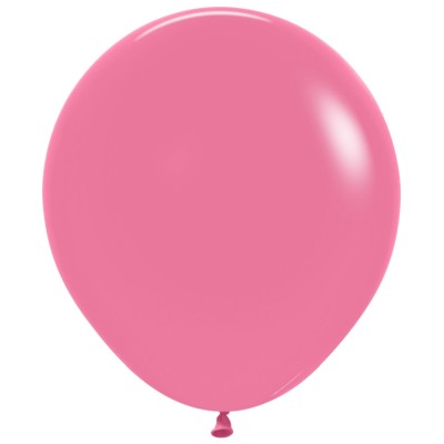 GLOBO LATEX R18 NUEVO ROSA 45 CM