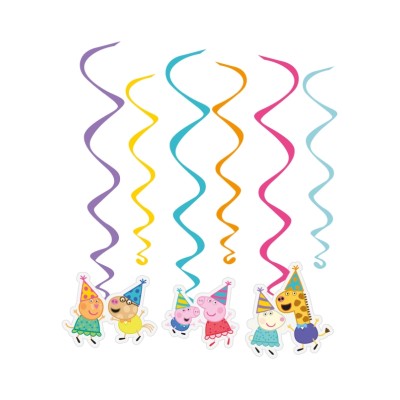 DECOR. COLG. ESPIRAL PEPPA PIG 60-40CM