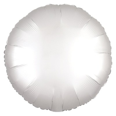 GLOBO CIRCULO BLANCO SATIN 18'
