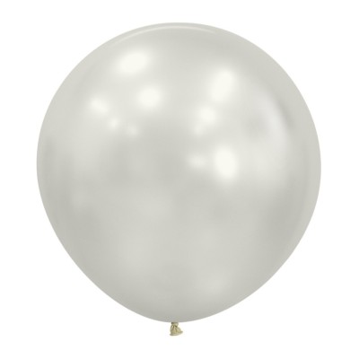 GLOBO LATEX R24 SILK PERLA CREMA 60 CM