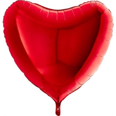 GLOBO CORAZON ROJO GIGANTE 36'
