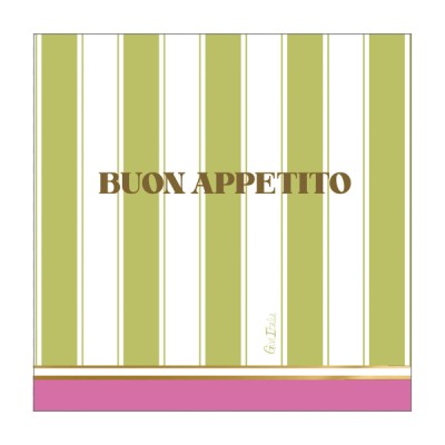 SERVILLETAS BOUN APPETITO 16 UND 33 CM