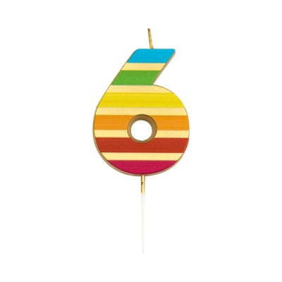 VELA GOLD STRIPES 9.5 CM NUM.6