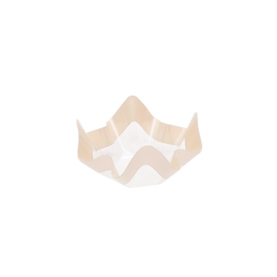 CUENCO 13 CM BORDE BLANCO PLASTICO