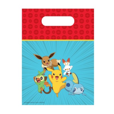 BOLSA CHUCHES / JUGUETES POKEMON 8 UND