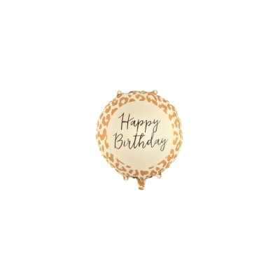 GLOBO FOIL ¨HAPPY BTHDAY¨ 35 CM