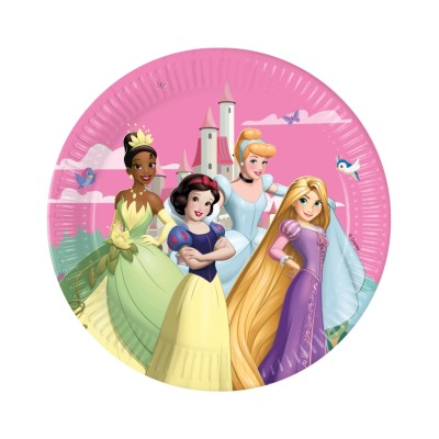 PLATOS 23 CM PRINCESAS 8 UND