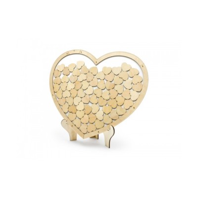 CORAZON DE DESEOS CORAZON MADERA