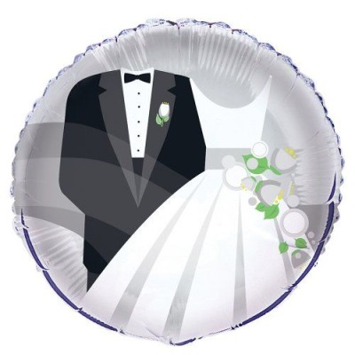 GLOBO FOIL 18 'WEDDING