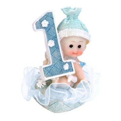 FIGURA TARTA 1ER CUMPLE AZUL